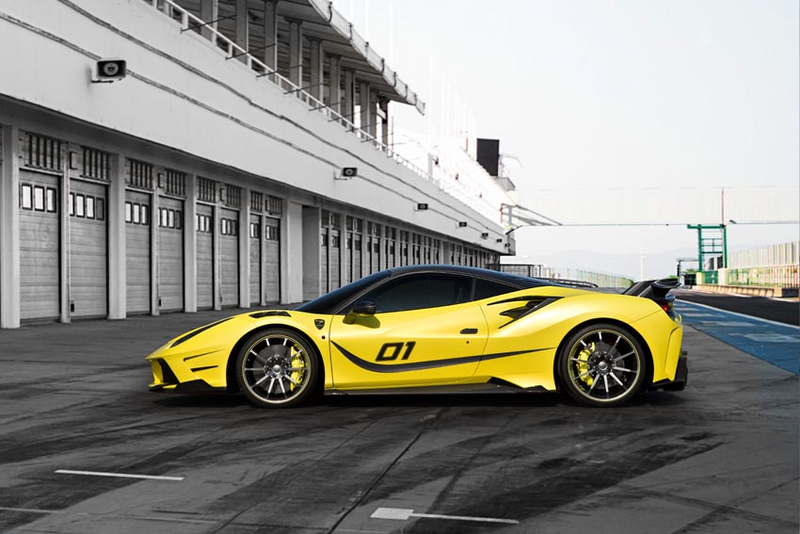 Illustration for article titled A Good Ferrari 488 Died To Make The Mansory 4XX Siracusa